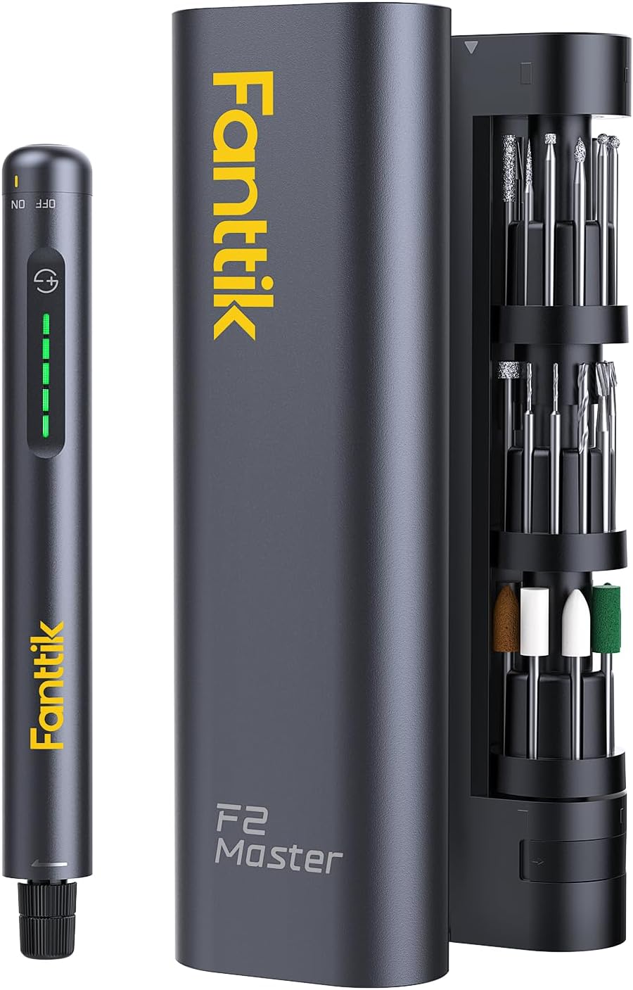 DIY MUST HAVE Fanttik F2 Master Mini Cordless Rotary Tool Kit - great for etching / carving / 3D printing