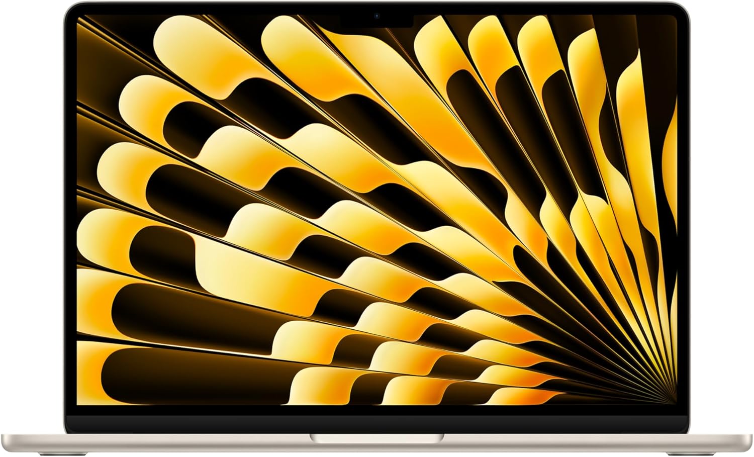LOWEST EVER! Apple 2024 MacBook Air 13-inch Laptop M3 chip: 13.6 inch screen, 16GB Unified Memory, 512GB SSD Storage, Backlit Keyboard, Touch ID; Starlight