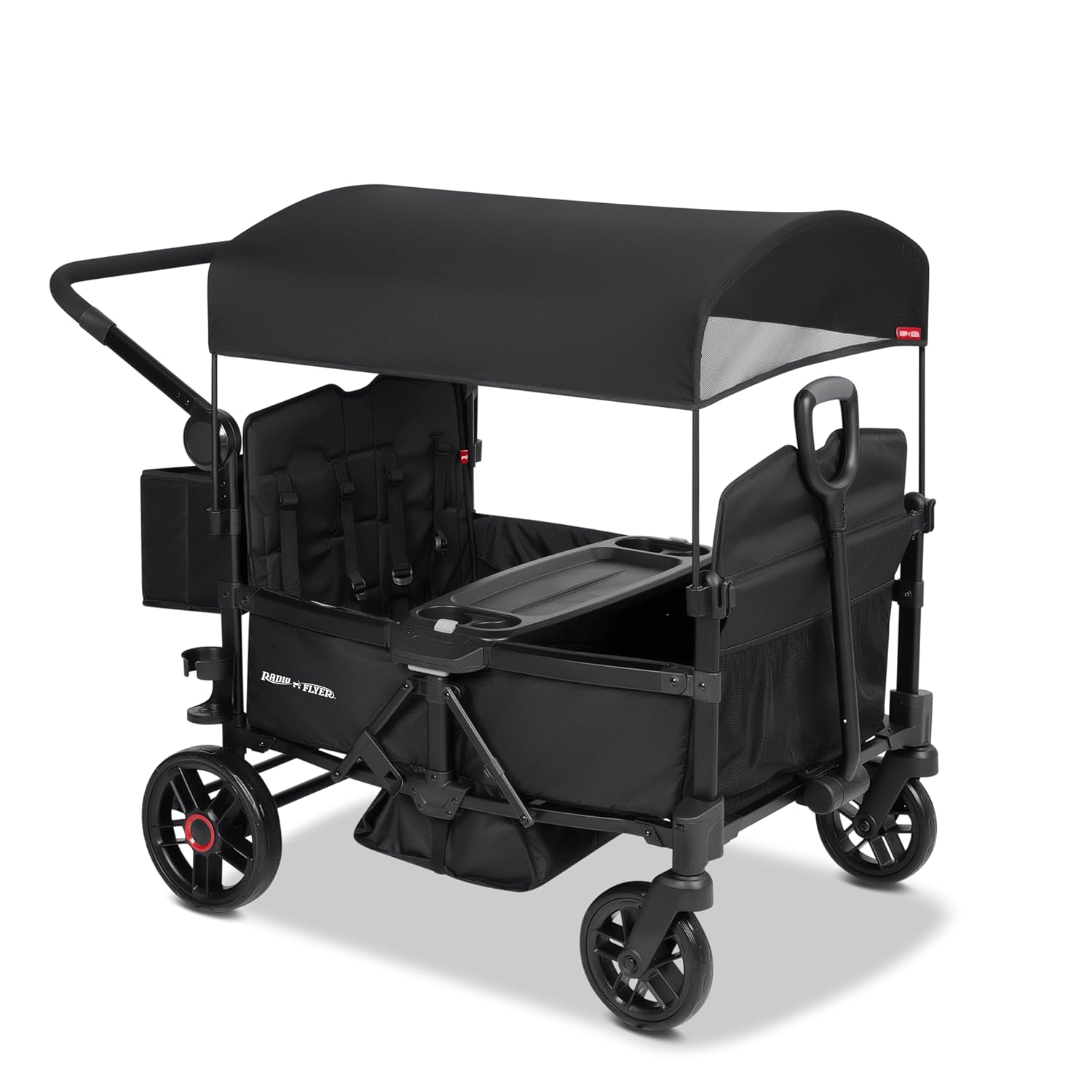 LOWEST EVER Radio Flyer Voya 2.0 4-Seat Stroller Wagon, for Kids 6+ Months